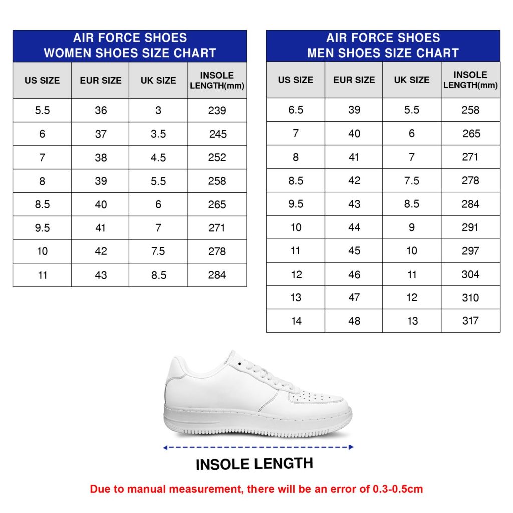 Bluey Hello Summer Air Force Shoes