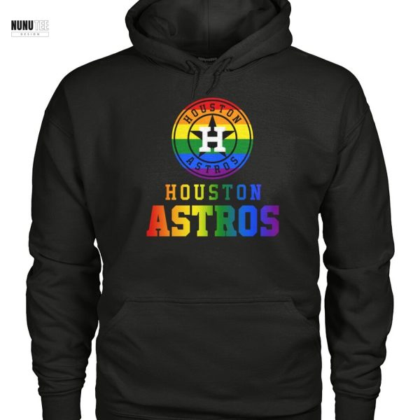 Houston Astros Rainbows Full Collor Unisex T-Shirt