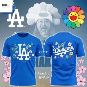 Takashi Murakami x Los Angeles Dodgers Japanese Heritage Night 3D T-Shirt