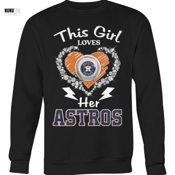 This Girl Love Her Houston Astros Unisex T-Shirt