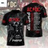 Cactus Jack Collab FC Barcelona Travis Scott 3D T-Shirt