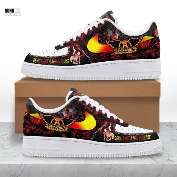 Aerosmith Devils Got A New Disguise Air Force Shoes