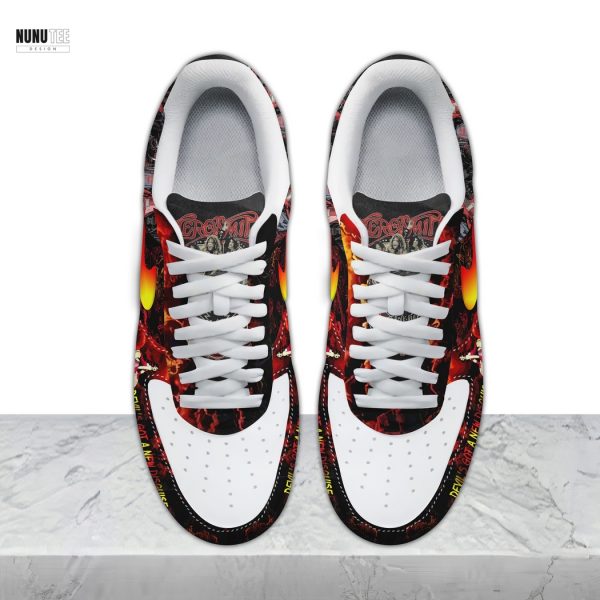Aerosmith Devils Got A New Disguise Air Force Shoes