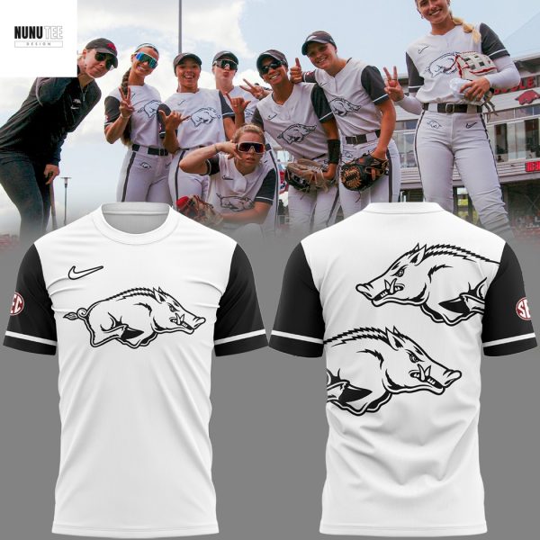 Arkansas Razorbacks Softball 2025 3D T-Shirt
