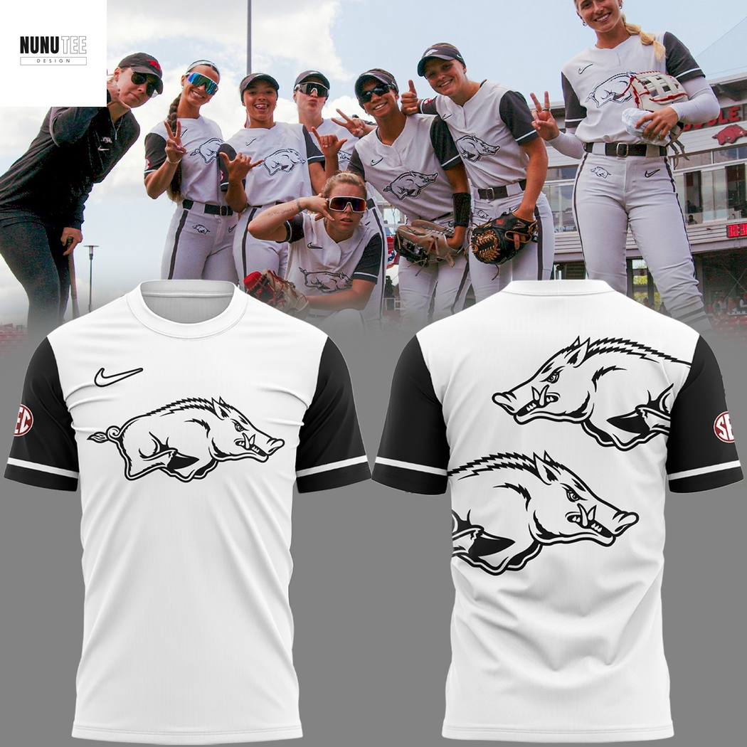 Arkansas Razorbacks Softball 2025 3D T-Shirt Arkansas Razorbacks Softball 2025 3D T-Shirt