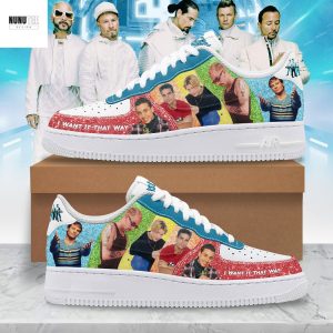Backstreet Boys I Want It That Way Air Force Shoes