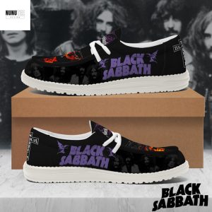 Black Sabbath Hey Dude Shoes