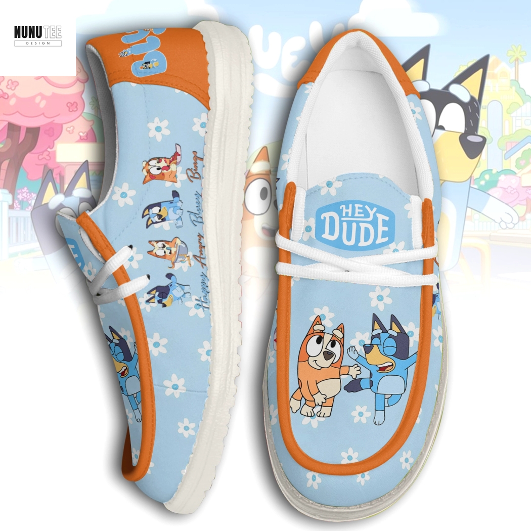 Bluey Happy Angry Bluey Bingo Hey Dude Shoes Bluey Happy Angry Bluey Bingo Hey Dude Shoes