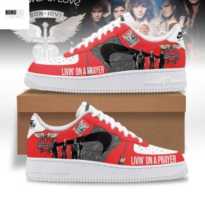Bon Jovi Livin On A Prayer Air Force 1 Shoes