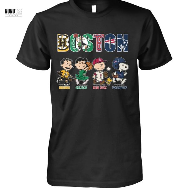 Boston Bruins x Boston Celtics x Boston Red Sox x New England Patriots Unisex T-Shirt