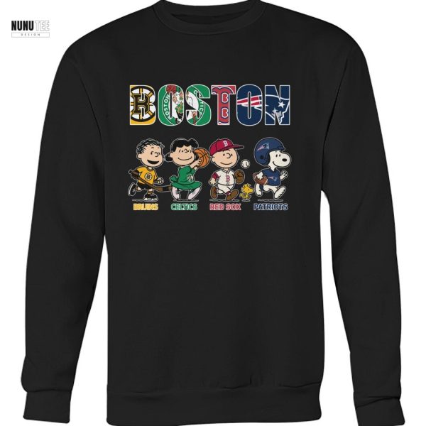 Boston Bruins x Boston Celtics x Boston Red Sox x New England Patriots Unisex T-Shirt