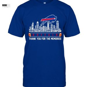 Buffalo Bills Thank You For The Memories Unisex T-Shirt