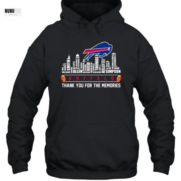 Buffalo Bills Thank You For The Memories Unisex T-Shirt