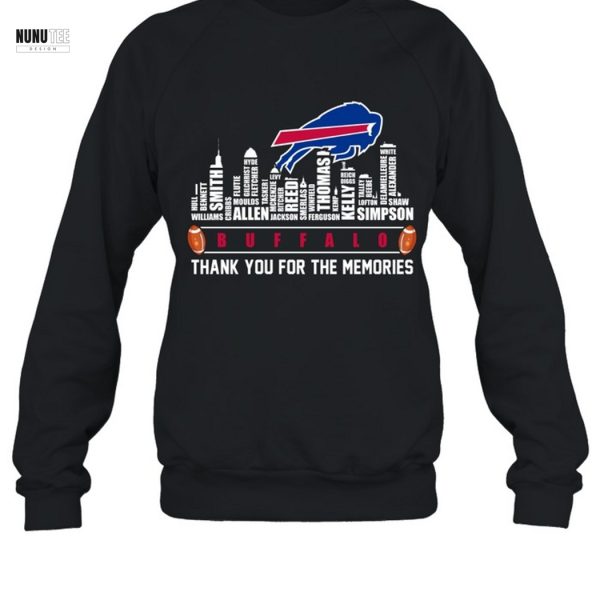 Buffalo Bills Thank You For The Memories Unisex T-Shirt