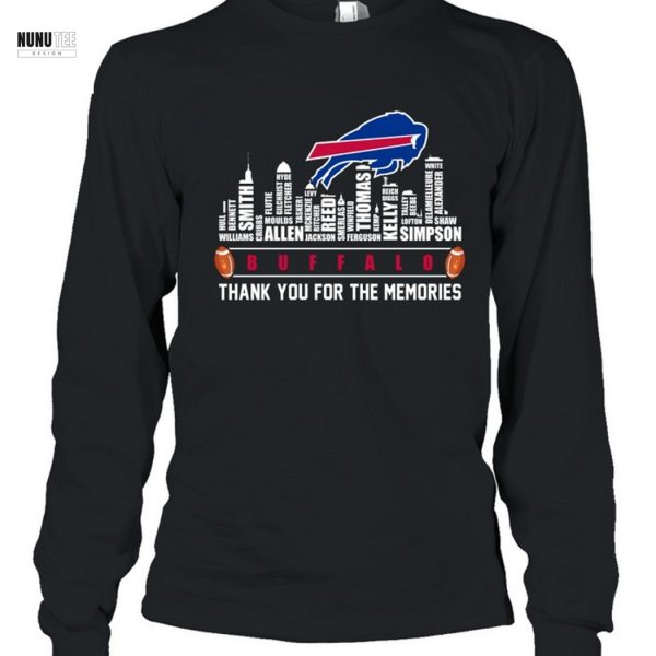 Buffalo Bills Thank You For The Memories Unisex T-Shirt