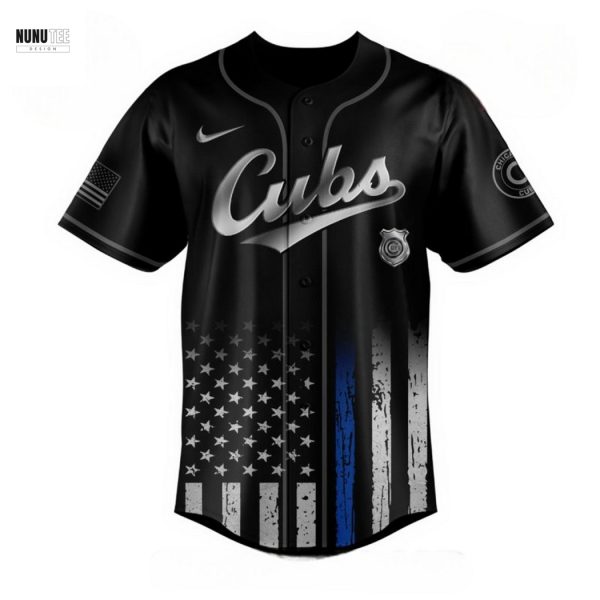 Chicago Cubs x Law Enforcement Baseball Jersey