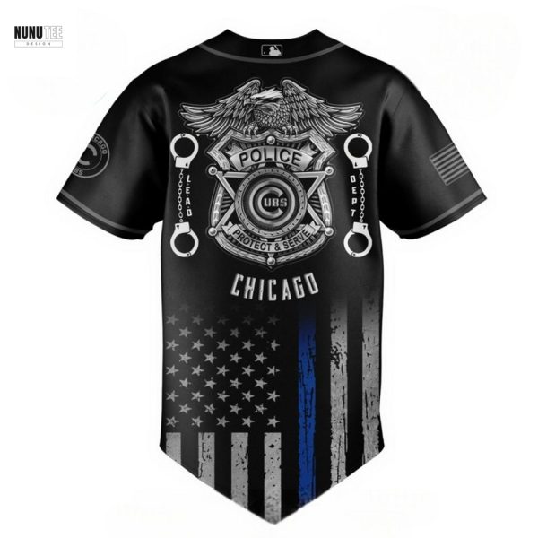 Chicago Cubs x Law Enforcement Baseball Jersey