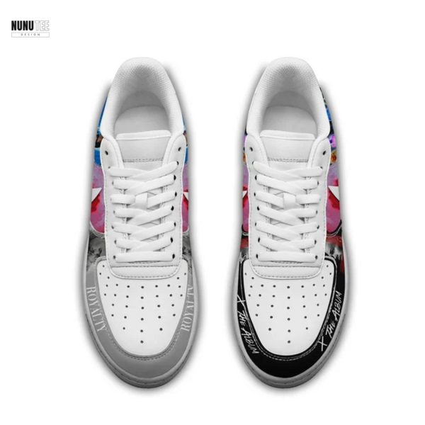 Chris Brown Royalty X The Album Air Force Shoes