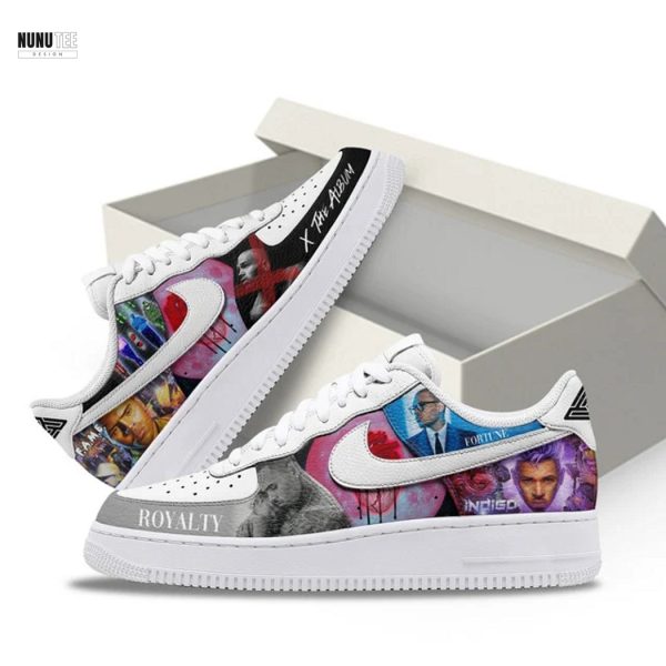 Chris Brown Royalty X The Album Air Force Shoes