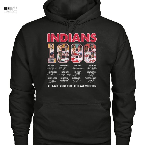 Cleveland Guardians 1896 Signature Thank You For The Memories Unisex T-Shirt
