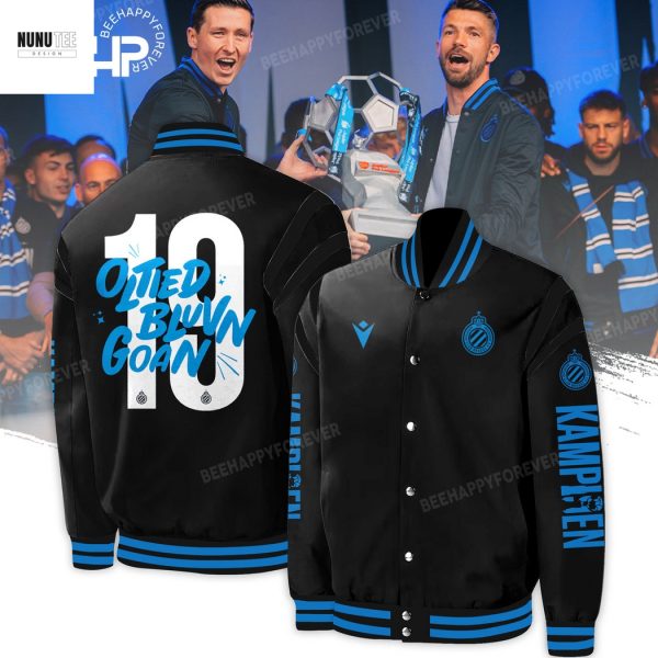 Club Brugge Oltied Bluvn Goan Baseball Jacket