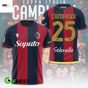 Coppa Italia Campioni 2025 3D T-Shirt