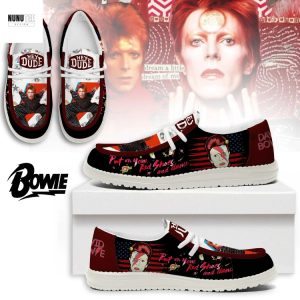 David Bowie Put On Your Red Shoes And Dance The Blues Hey Dude Shoes