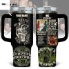 Five Finger Death Punch 20th Anniversary Tumbler With Handle And Straw