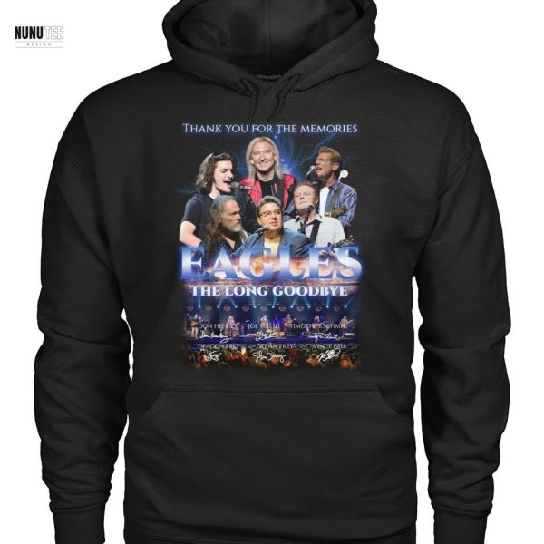 Eagles The Long Goodbye Signature Thank You For The Memories Unisex T-Shirt