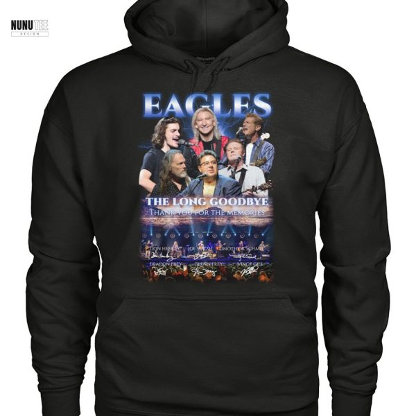 Eagles The Long Goodbye Thank You For The Memories Signature Unisex T-Shirt