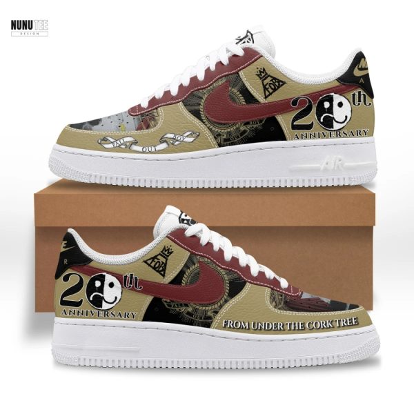 Fall Out Boy 20th Anniversary Air Force Shoes