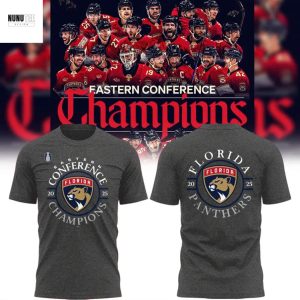 Florida Panthers 2025 Eastern Conference Champions 3D T-Shirt