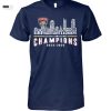 2025 Western Conference Champions Oklahoma City Thunder Signature Unisex T-Shirt