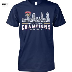 Florida Panthers Eastern Conference Champions 2024-2025 Unisex T-Shirt