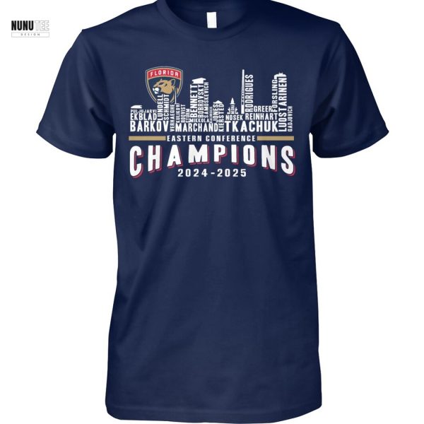 Florida Panthers Eastern Conference Champions 2024-2025 Unisex T-Shirt