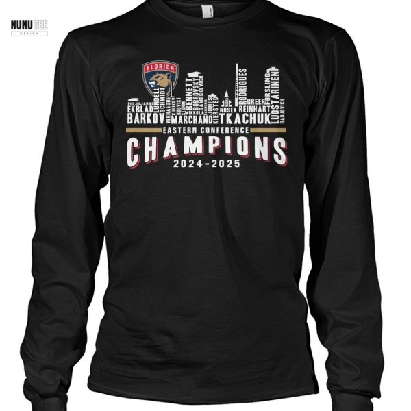 Florida Panthers Eastern Conference Champions 2024-2025 Unisex T-Shirt