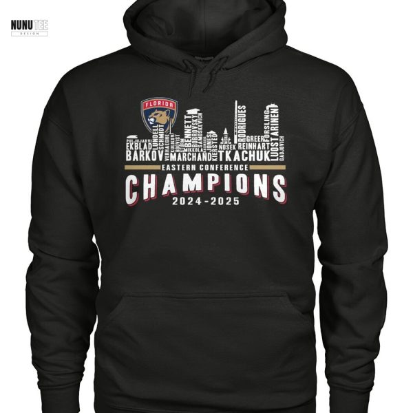 Florida Panthers Eastern Conference Champions 2024-2025 Unisex T-Shirt
