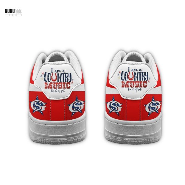 George Strait American Flag Air Force 1 Shoes
