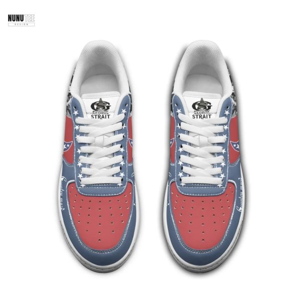 George Strait Country Music Air Force Shoes
