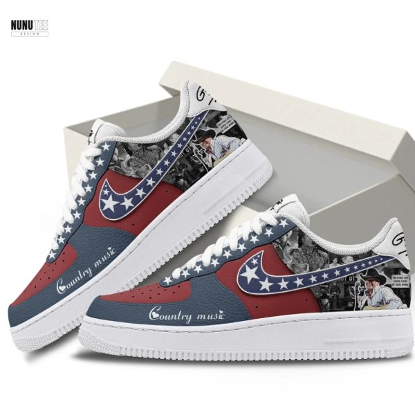 George Strait Country Music Air Force Shoes