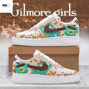 Gilmore Girls Lifes Short Talk Fast Air Force Shoes