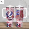 grateful dead wave that flag wave it wide and high tumbler with handle and straw 1 BLA7E.jpg