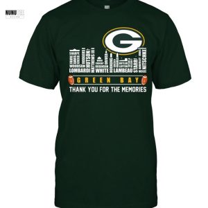 Green Bay Packers Thank You For The Memories Unisex T-Shirt