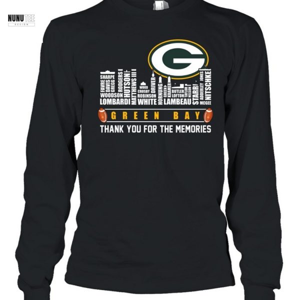 Green Bay Packers Thank You For The Memories Unisex T-Shirt