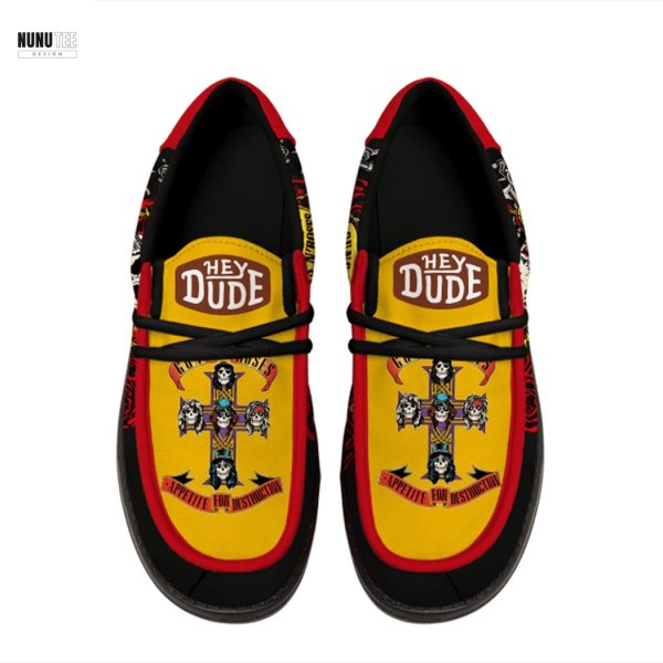 Guns N Roses Appetite For Destruction Hey Dude Shoes