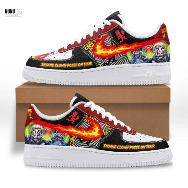 Insane Clown Posse On Tour Air Force Shoes