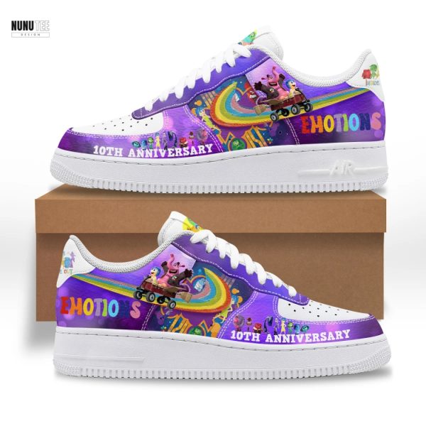 Inside Out Emotions 10th Anniversary Air Force 1 Shoes