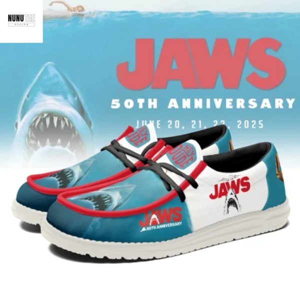 Jaws 50th Anniversary Hey Dude Shoes