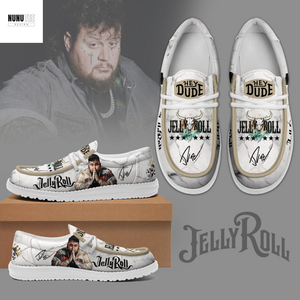 Jelly Roll Signature Hey Dude Shoes Jelly Roll Signature Hey Dude Shoes