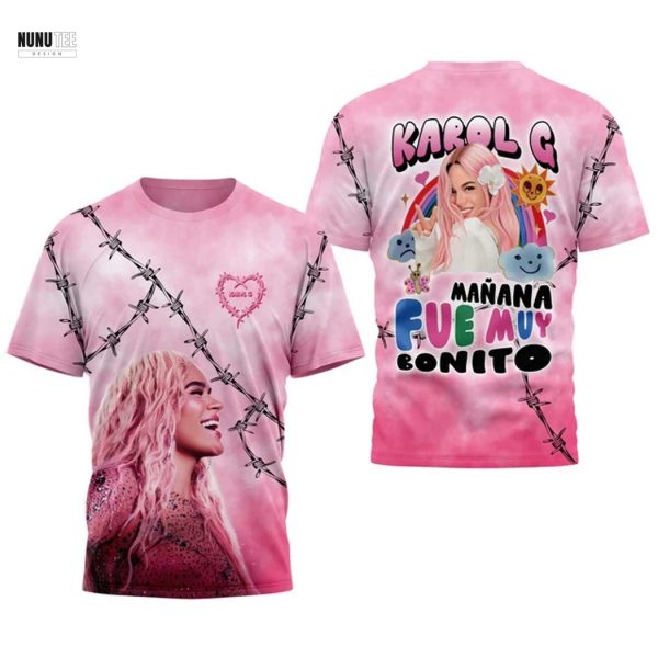 Karol G Manana Sera Bonito 3D T-Shirt